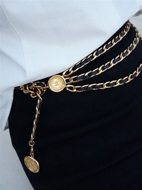 diy chanel chain belt